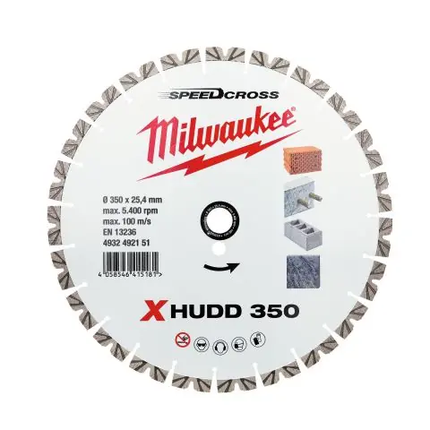 Milwaukee XHUDD350 4932492151 Diamantkapskiva Snabb leverans